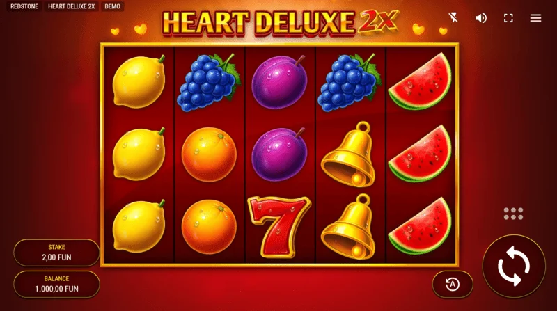 Heart Deluxe 2x - leikjaskjár með 5x3 hjólum
